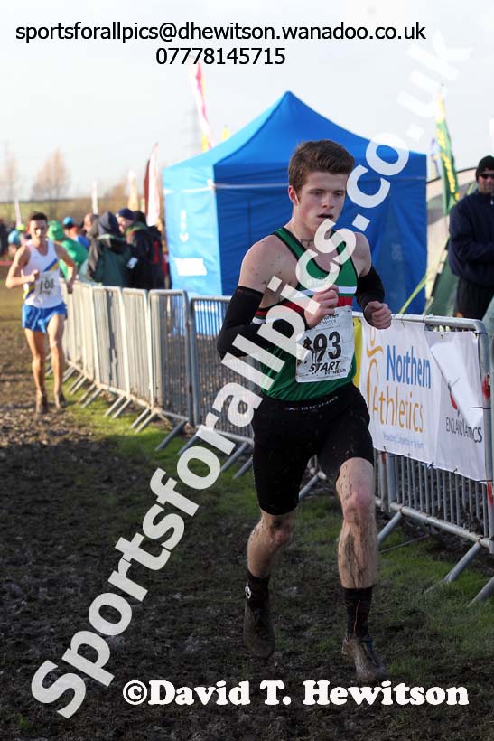 Mens juniors Northern Cross Country  Championships, Pontefract. Photo: David T. Hewitson/Sports for All Pics